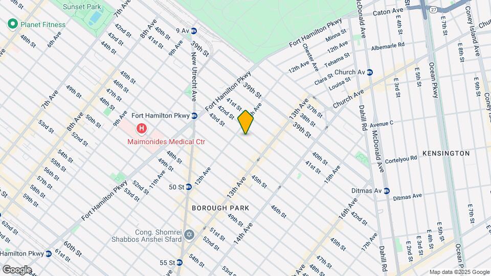 1221 43rd St Mapa y Detalles de la Ubicación