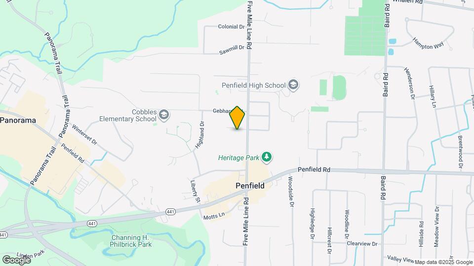 1 Shadow Vale Dr Map and Location Details