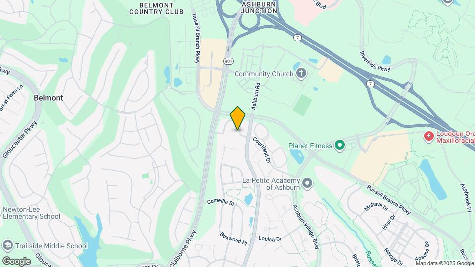 43935 Hickory Corner Terrace Map and Location Details