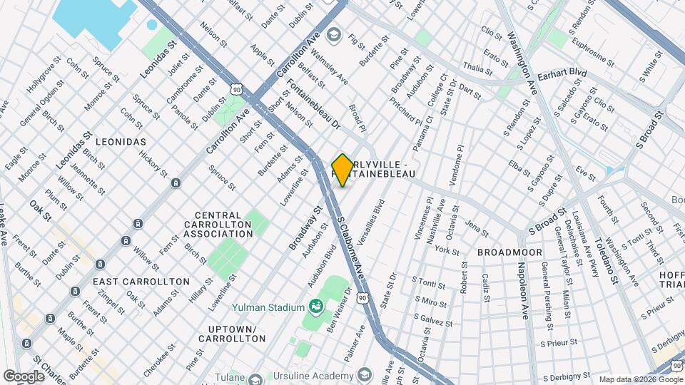 2308 Audubon St Map and Location Details