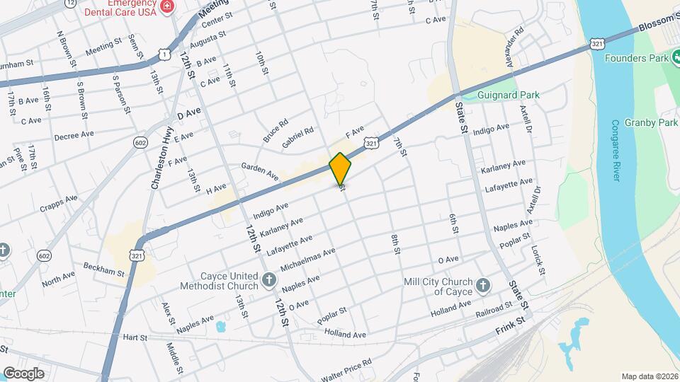 901 Indigo Ave Map and Location Details