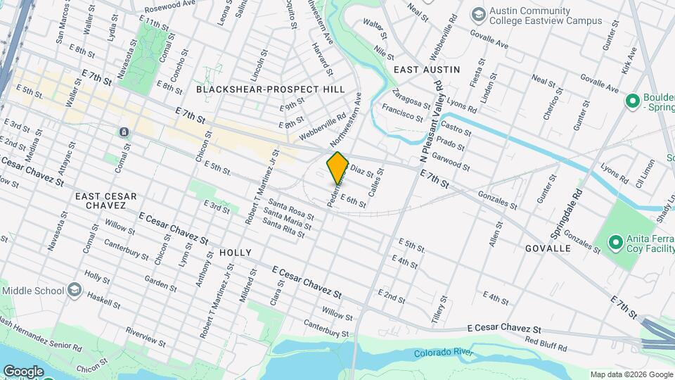 2504 E 6th St Map and Location Details