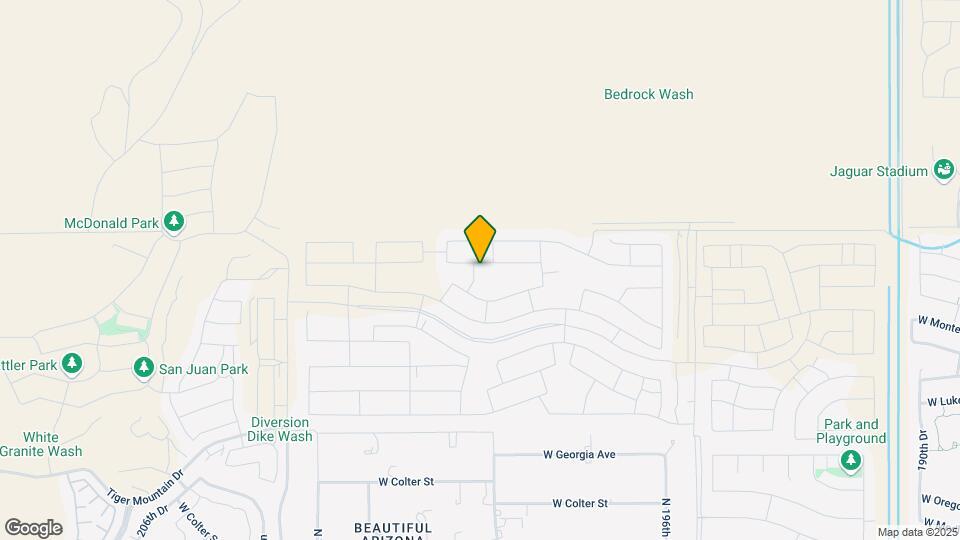 19927 W Rancho Dr Mapa y Detalles de la Ubicación