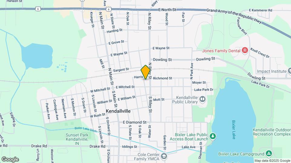 116 N Summit St Map and Location Details