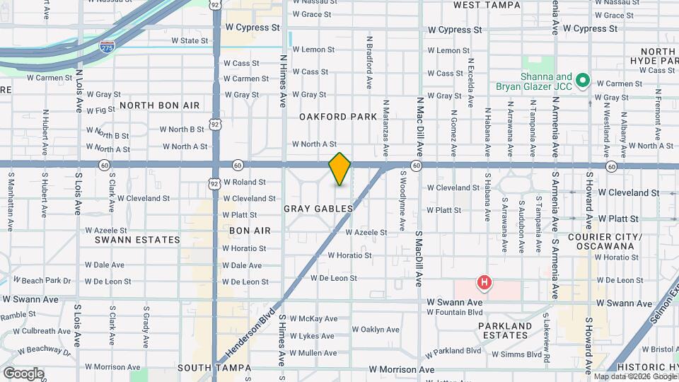 110 S Beverly Ave Mapa y Detalles de la Ubicación