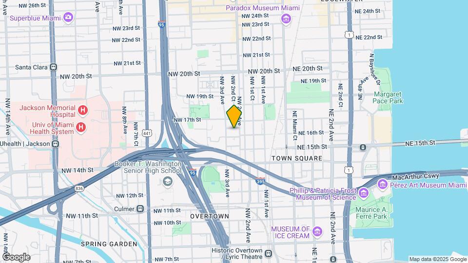 220 NW 16th Ter Mapa y Detalles de la Ubicación