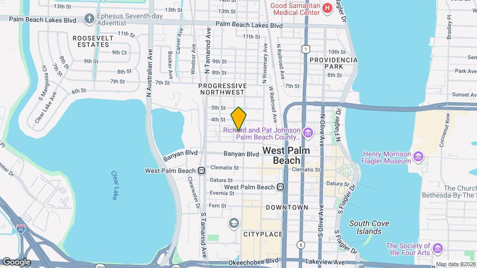 708 3rd St Map and Location Details