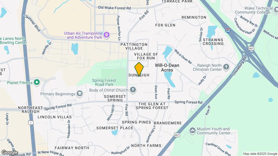 5713 Orchard Beach Ln Map and Location Details