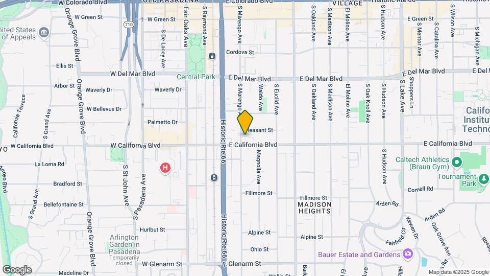 265 California Blvd Map and Location Details