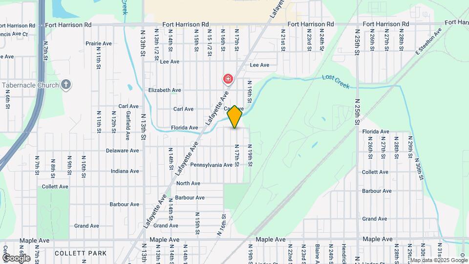 2638 N 17th St Mapa y Detalles de la Ubicación
