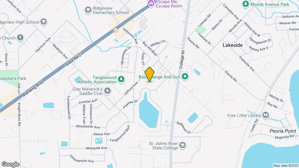 2845 Derringer Ct Map and Location Details