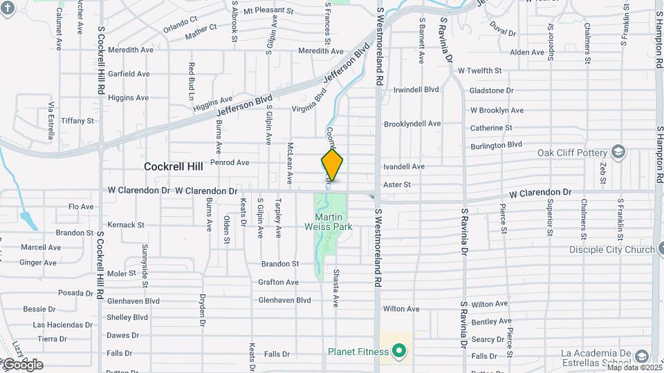 3423 W Clarendon Dr Map and Location Details