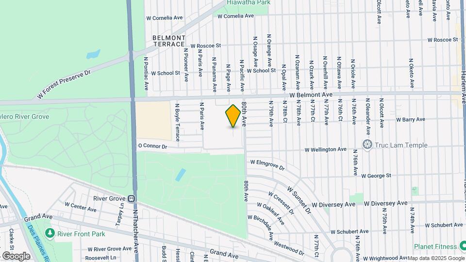 3010 Birch Ln Map and Location Details
