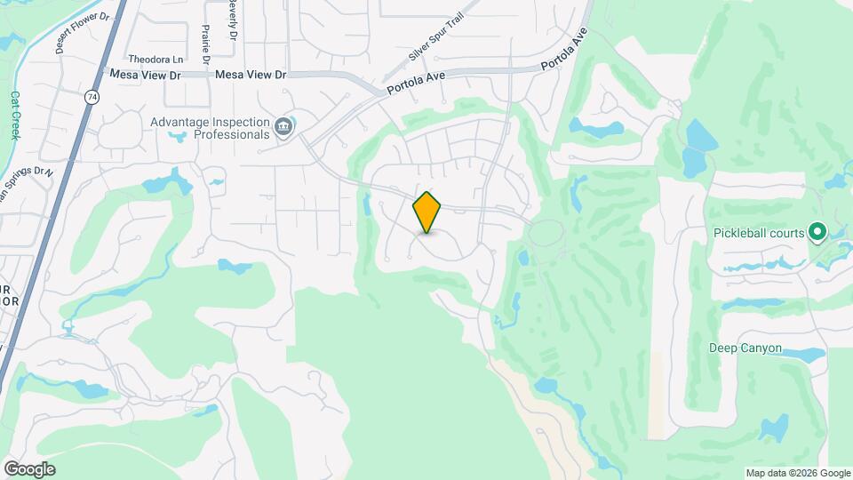 73416 Mariposa Dr Map and Location Details