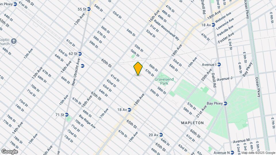 1715 59th St Mapa y Detalles de la Ubicación