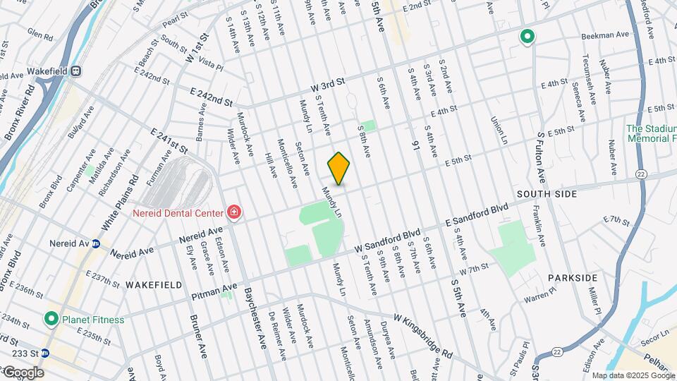 356 S Tenth Ave Map and Location Details