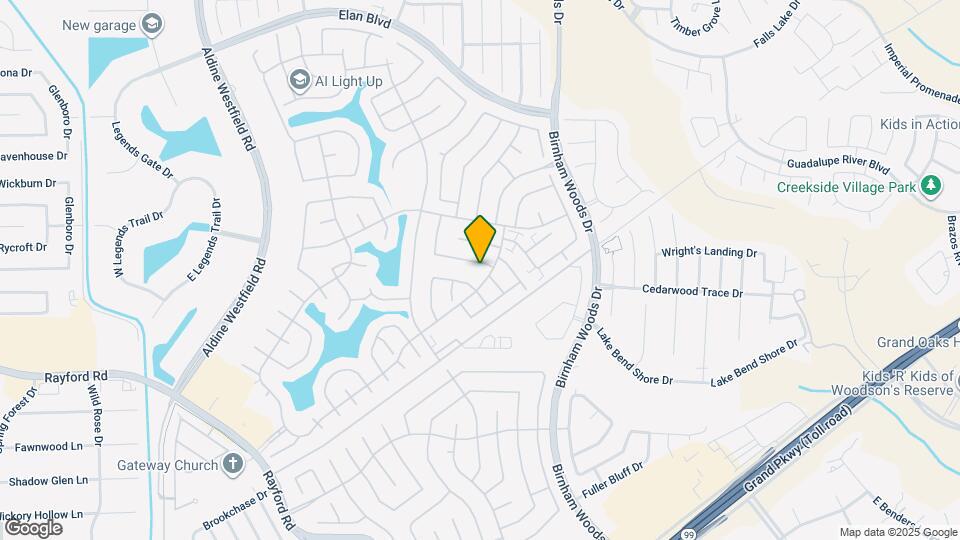 3526 Cactus Creek Dr Map and Location Details