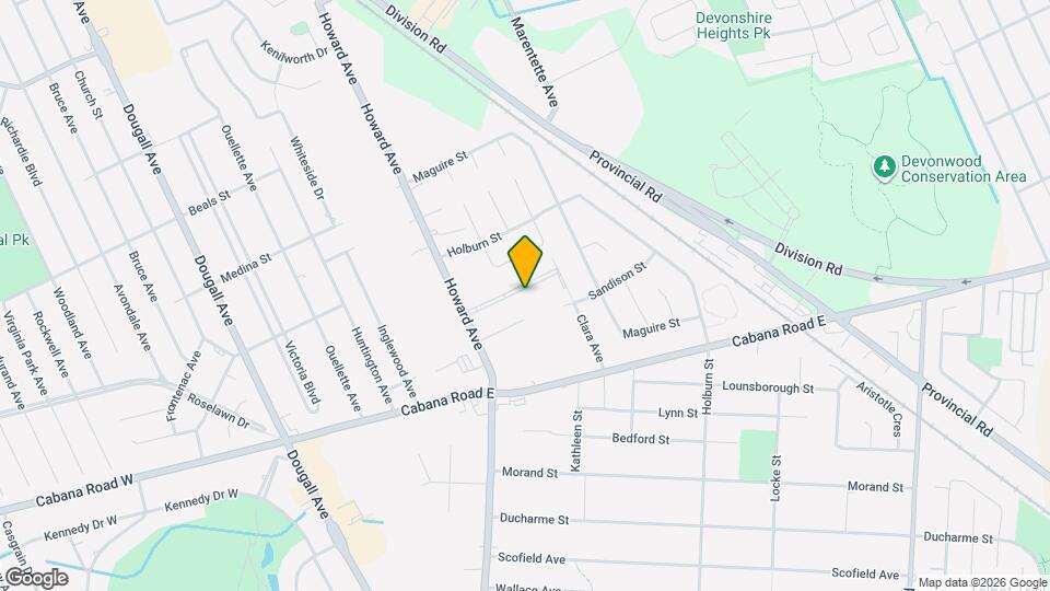 595 Lily Mac Blvd. Map and Location Details