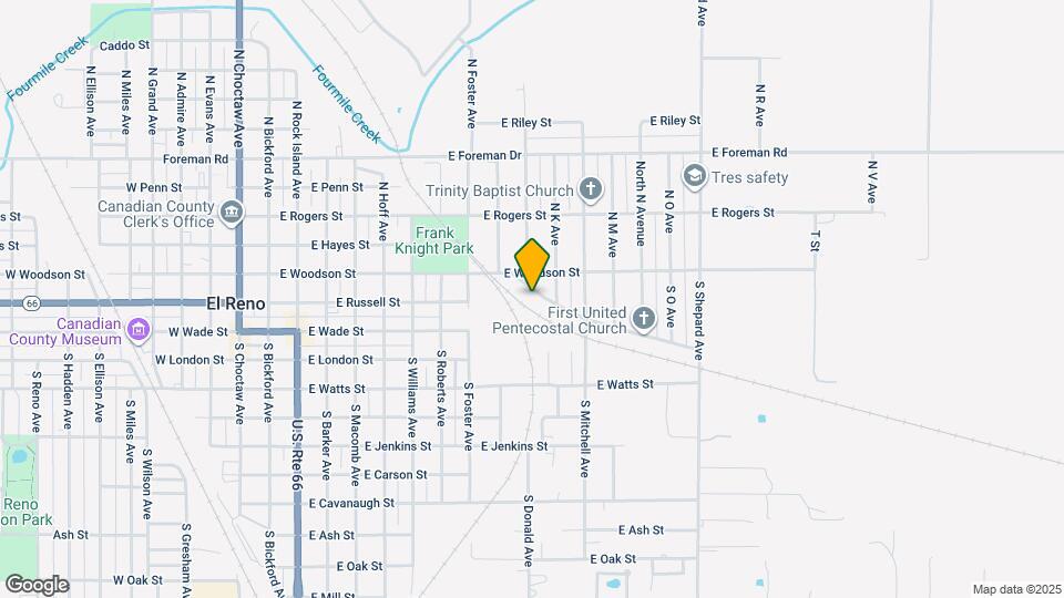 1010 Industrial Blvd Map and Location Details