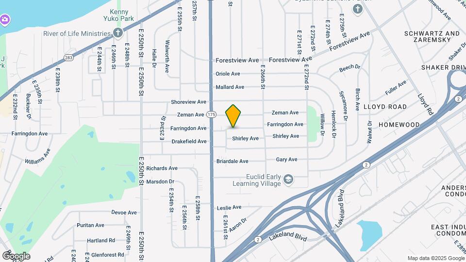 26280 Farringdon Ave Map and Location Details