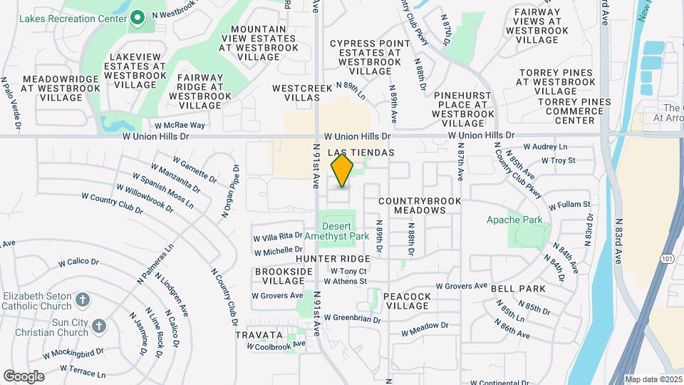 9021 W Villa Maria Dr Map and Location Details