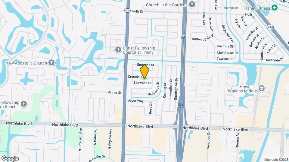 4331 Birdwood St Mapa y Detalles de la Ubicación