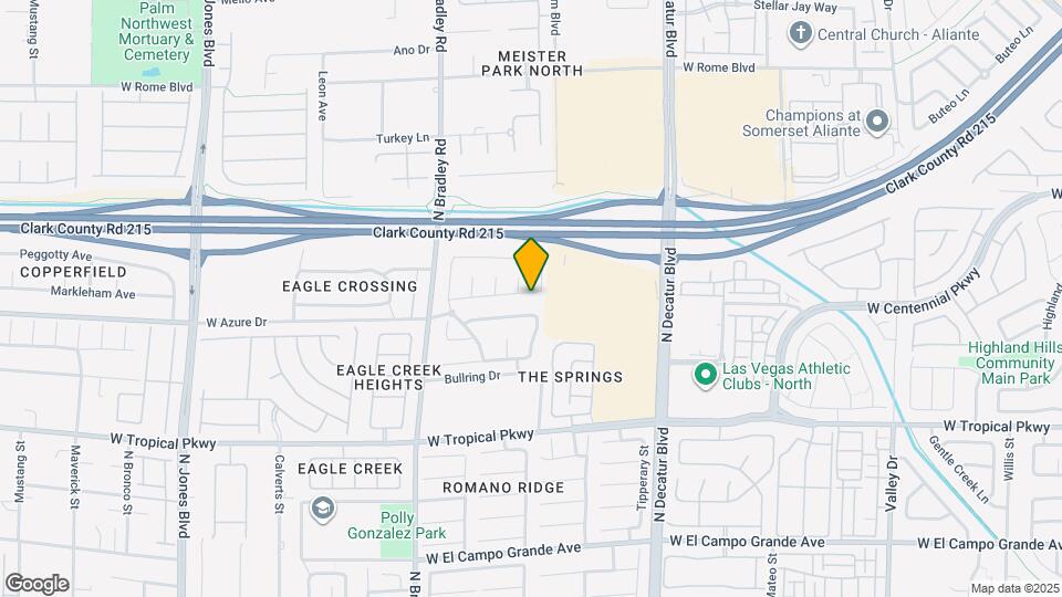 5109 Meadow Rock Ave Map and Location Details