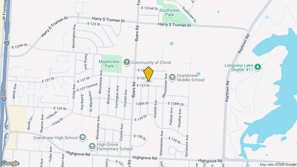 7508 E 127 Pl Map and Location Details