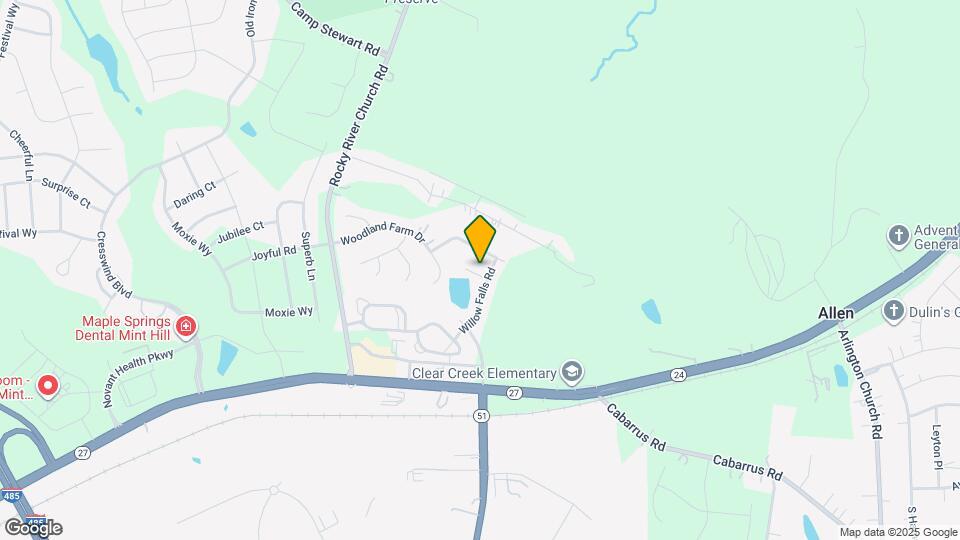 11925 Misty Pine Ct Mapa y Detalles de la Ubicación