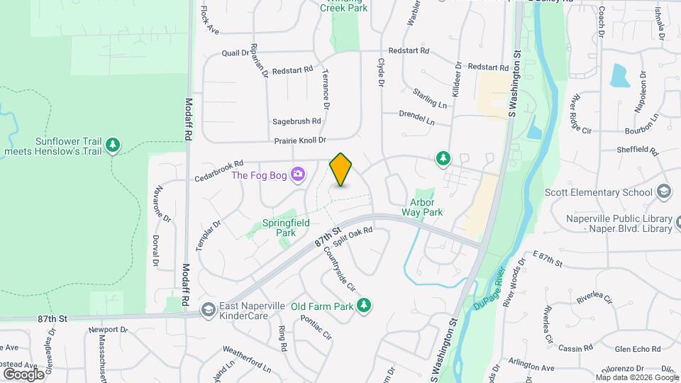 1927 Farmington Ct Map and Location Details