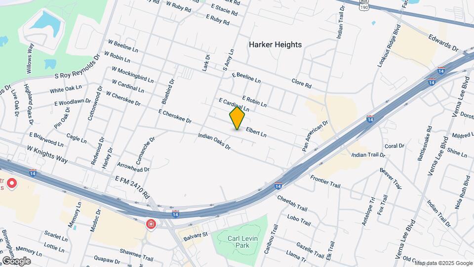 308 Elbert Ln Map and Location Details