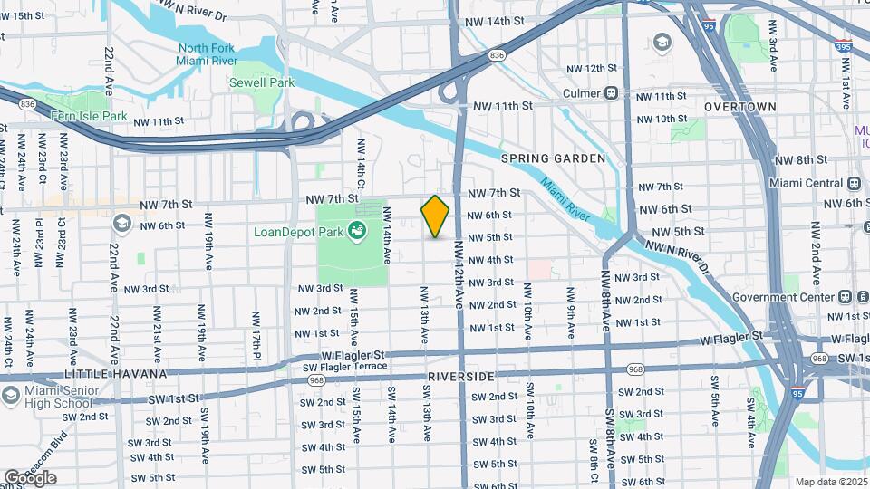1252 NW 5th St Mapa y Detalles de la Ubicación