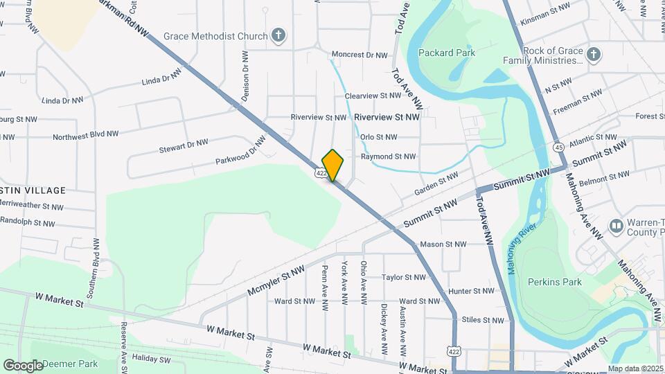 1335 Parkman Rd NW Map and Location Details