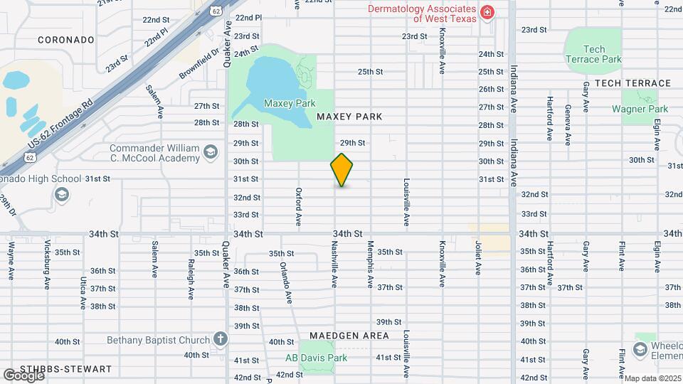 3818 32nd St Map and Location Details