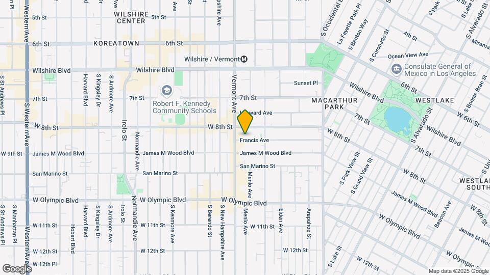 2959 Francis Ave Mapa y Detalles de la Ubicación