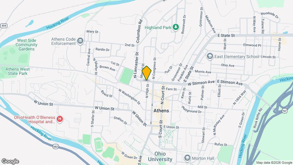 77 1/2 N High St, Unit Carriage House Mapa y Detalles de la Ubicación