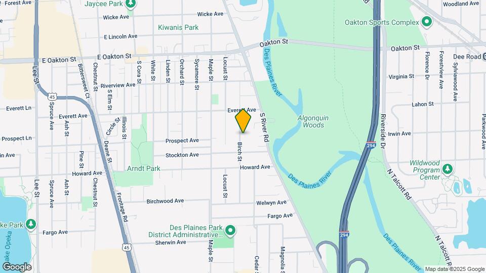 1895 Birch St Map and Location Details