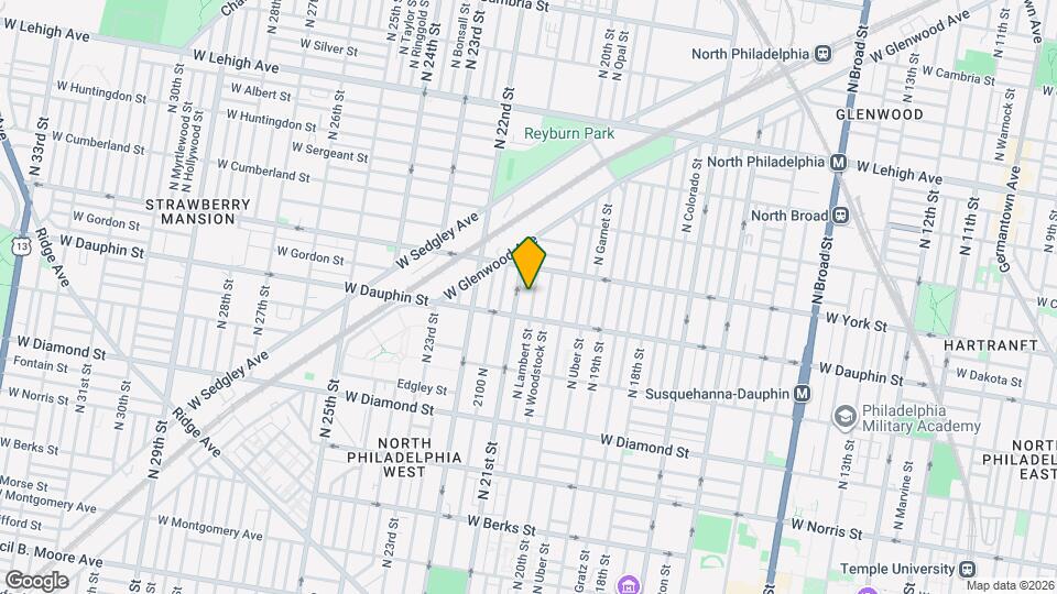 2324 N Lambert St Map and Location Details