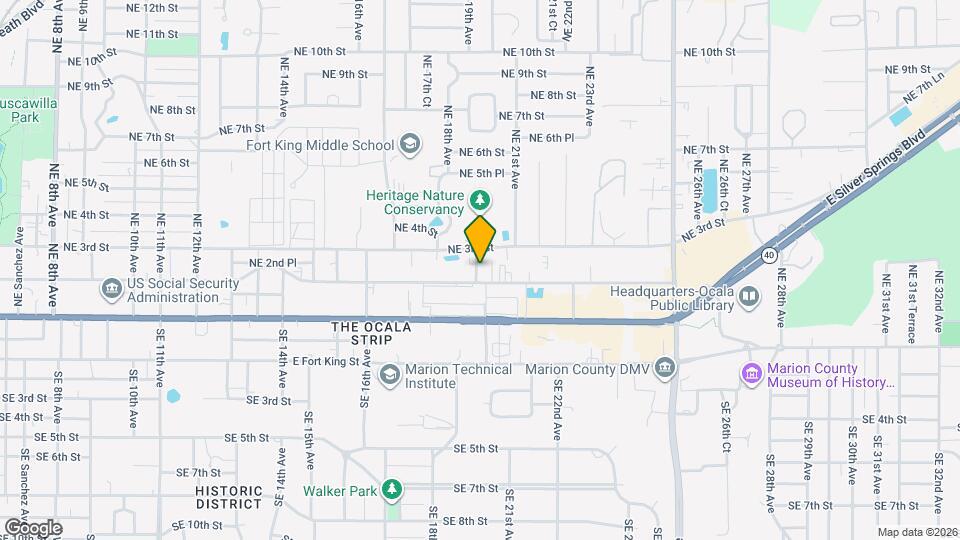 215 NE 19th Ave Map and Location Details
