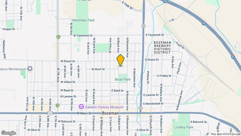 520 N Black Ave Map and Location Details