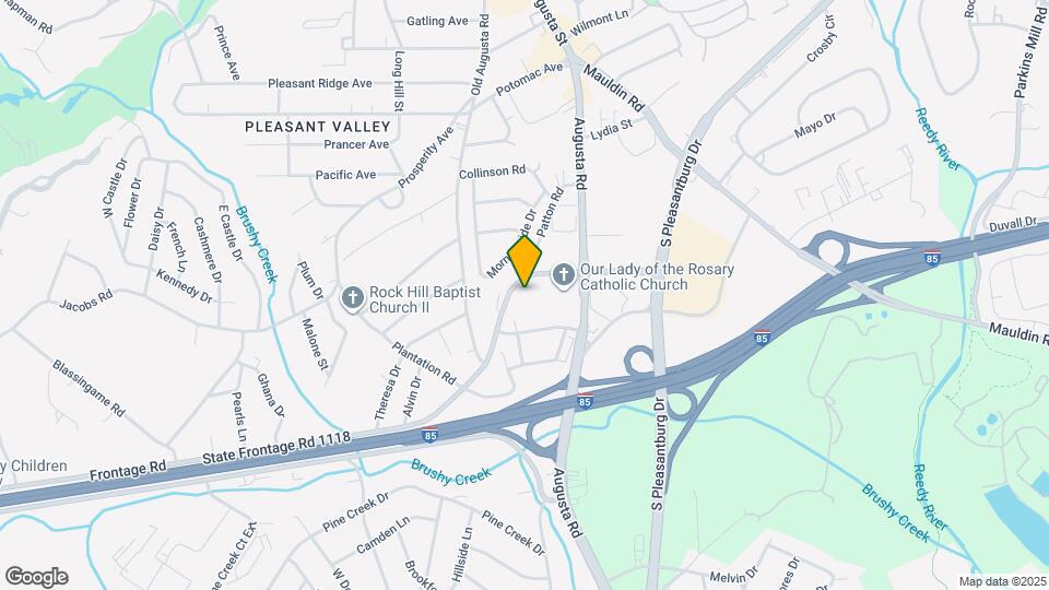 5707 Frontage Rd Map and Location Details