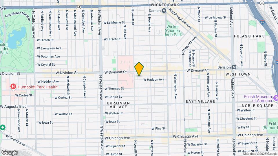 2140 W Haddon Ave Map and Location Details