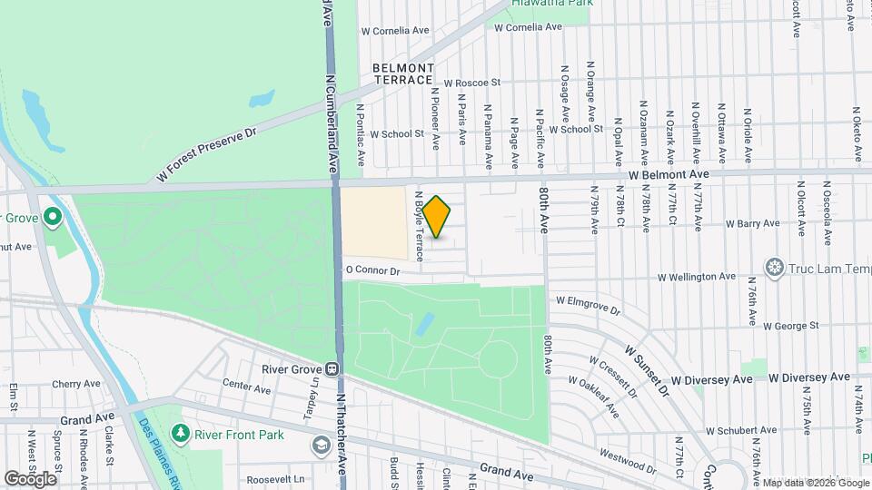 8212 W Walsh Ln Map and Location Details