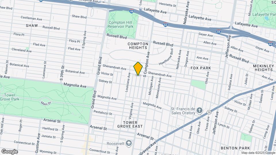 2322 Virginia Ave Map and Location Details