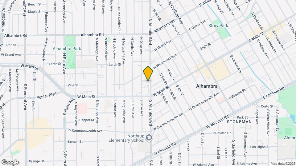 111 N Atlantic Blvd Map and Location Details