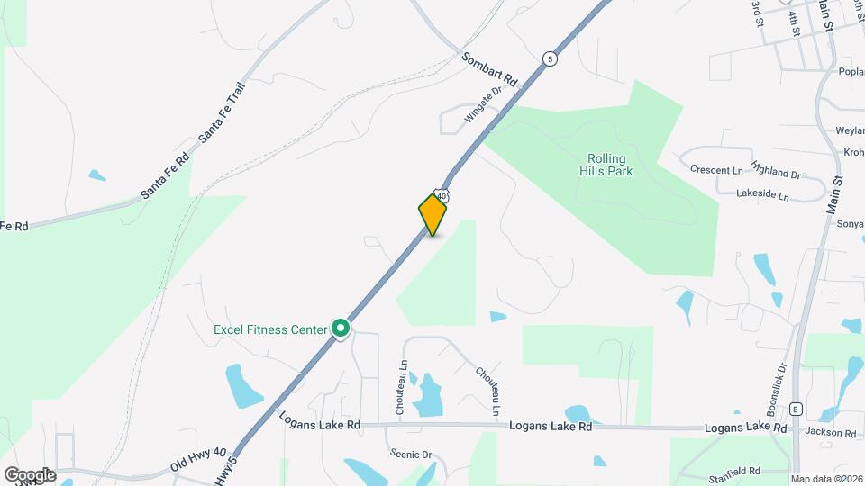 1294 W Ashley Rd Map and Location Details