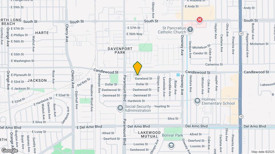 2847 Daneland St Map and Location Details