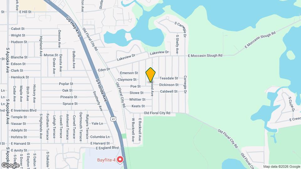 1514 Poe St Map and Location Details