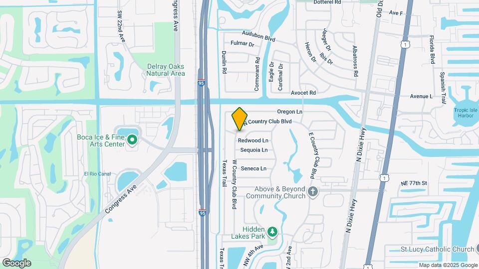 8050 W Country Club Blvd Map and Location Details