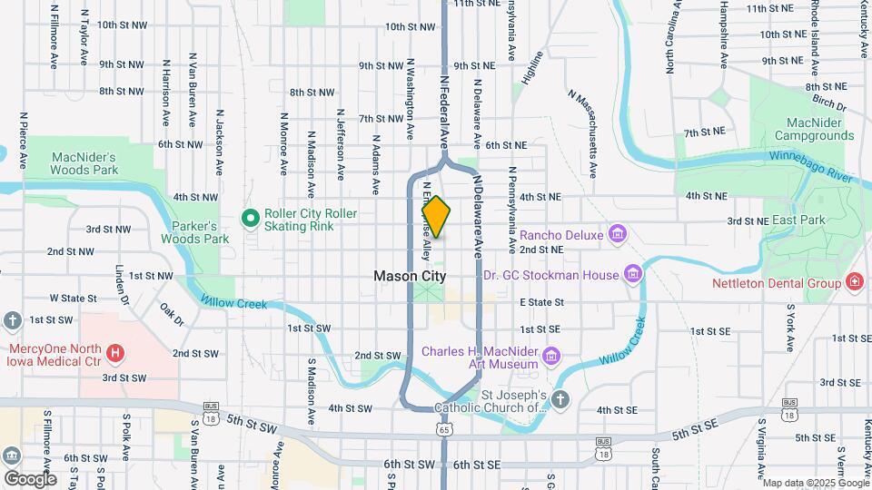 Kirk Apartments Mapa y Detalles de la Ubicación